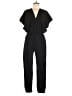 Donna Morgan 100% Polyester Solid Black Jumpsuit Size 6 - photo 1