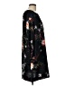 H&M 100% Polyester Print Black Casual Dress Size L - photo 4