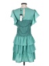 BCBGMAXAZRIA 100% Polyester Teal Cocktail Dress Size S - photo 2