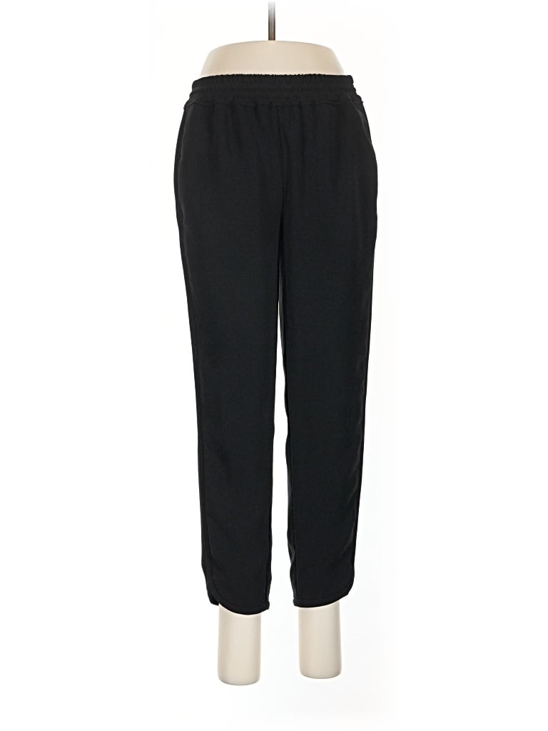 Pre-owned Jcrew Track Pants In Black