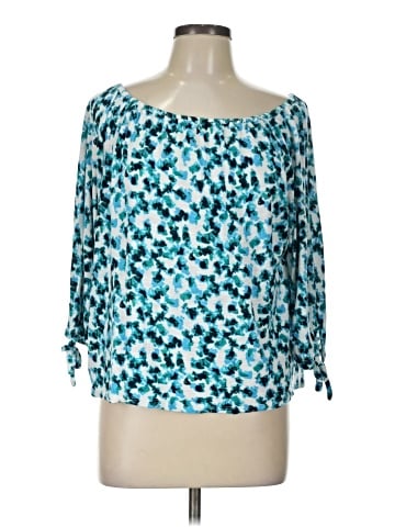 Ann Taylor Factory 3/4 Sleeve Blouse (view 1)