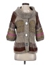 Free People Tweed Brown Cardigan Size S - photo 1