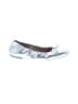 Stuart Weitzman Metallic Silver Flats Size 7 - photo 1