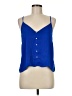 Primark 100% Polyester Blue Sleeveless Blouse Size 8 - photo 1