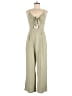 Shein 100% Polyester Solid Green Jumpsuit Size 8 - 10 - photo 1
