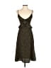 Jun & Ivy Animal Print Brown Cocktail Dress Size XS - photo 1