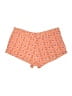 Joie 100% Rayon Paisley Orange Shorts Size M - photo 2
