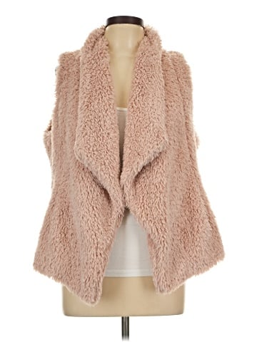 Calvin Klein Faux Fur Vest (view 1)