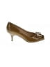 Via Spiga 100% Leather Tan Heels Size 7 - photo 1