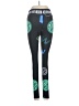 Unbranded Graphic Black Active Pants Size S - photo 2