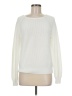 Vince. 100% Cotton Solid Ivory Pullover Sweater Size M - photo 1