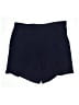 Ellos Solid Blue Shorts Size 22 - photo 1