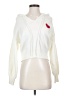 Unbranded Hearts White Pullover Sweater Size S - photo 1