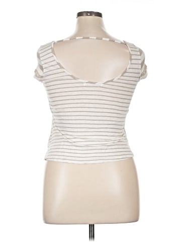 Color Thread Short Sleeve Top (view 2)
