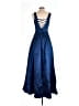 Lulus 100% Polyester Blue Cocktail Dress Size S - photo 2