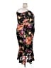 Siena Floral Black Cocktail Dress Size 3X - photo 4