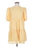 Reformation 100% Polyester Solid Yellow Casual Dress Size S - photo 1