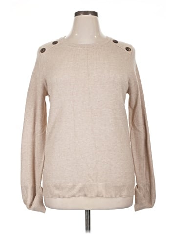 Pink Clover Pullover Sweater (view 1)
