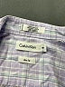 Calvin Klein Checkered-gingham Gray Long Sleeve Button-Down Shirt Size 8 - photo 3