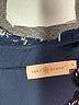 Tory Burch Paisley Blue Long Sleeve Blouse Size 14 - photo 7