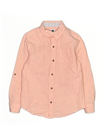 Janie and Jack Long Sleeve Button-Down Shirt (view 1)