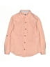 Janie and Jack Solid Orange Long Sleeve Button-Down Shirt Size 6 - photo 1