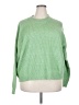 H&M Solid Green Pullover Sweater Size XXL - photo 1