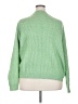 H&M Solid Green Pullover Sweater Size XXL - photo 2