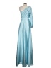Mac Duggal 100% Polyester Blue Cocktail Dress Size 2 - photo 2