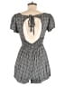 Forever 21 100% Viscose Houndstooth Gray Romper Size M - photo 2