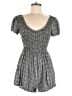 Forever 21 100% Viscose Houndstooth Gray Romper Size M - photo 1
