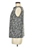 Jones New York Silver Sleeveless Blouse Size M - photo 5