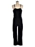 Single 100% Polyester Solid Black Jumpsuit Size L - photo 2