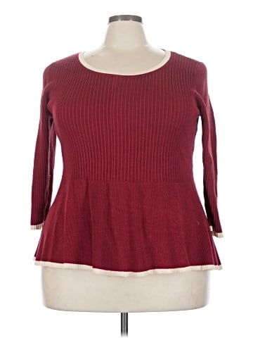 Glamour X Lane Bryant Pullover Sweater (view 1)