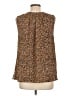 Talbots Brown Sleeveless Blouse Size L - photo 2