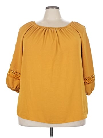 NYCC 3/4 Sleeve Blouse (view 1)