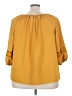 NYCC 100% Polyester Yellow 3/4 Sleeve Blouse Size 3X - photo 2
