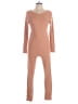 ASOS Solid Brown Tan Jumpsuit Size 12 - photo 1