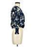 Leshop 100% Rayon Floral Blue 3/4 Sleeve Blouse Size M - photo 4