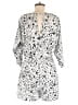Bar III 100% Polyester White Romper Size M - photo 2