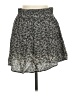 Cooperative 100% Rayon Floral Gray Casual Skirt Size M - photo 2