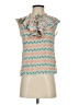 paloma blue Teal Sleeveless Blouse Size S - photo 1