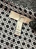 Joie 100% Silk Houndstooth Gray Long Sleeve Silk Top Size L - photo 7