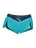 Patagonia 100% Polyester Color Block Teal Athletic Shorts Size S - photo 1