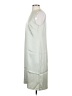 Vince. 100% Polyester Solid Silver Casual Dress Size S - photo 5