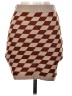 Aster Argyle Brown Casual Skirt Size S - photo 2