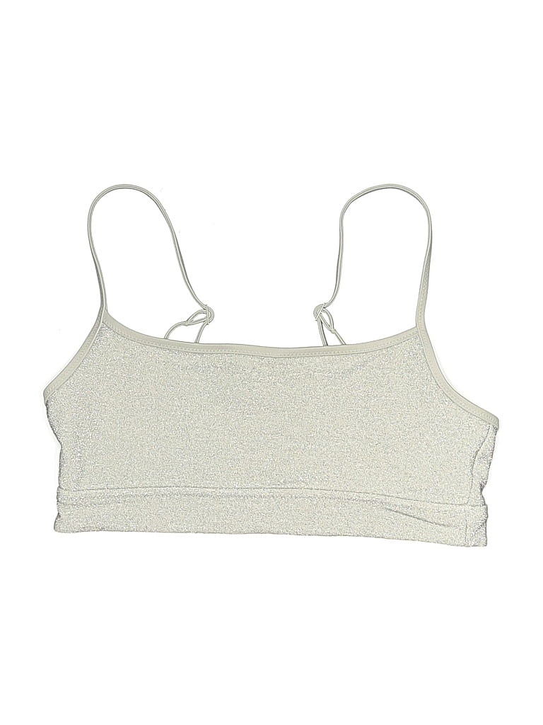 Pre-owned Aerie Swimsuit Top Ivory Swimwear