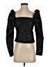 H&M Black Long Sleeve Top Size S - photo 1