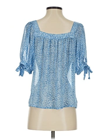 We're All Pretty Girls Short Sleeve Blouse (view 2)