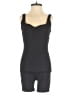 Unbranded Solid Black Romper Size XS (estimated) - photo 1